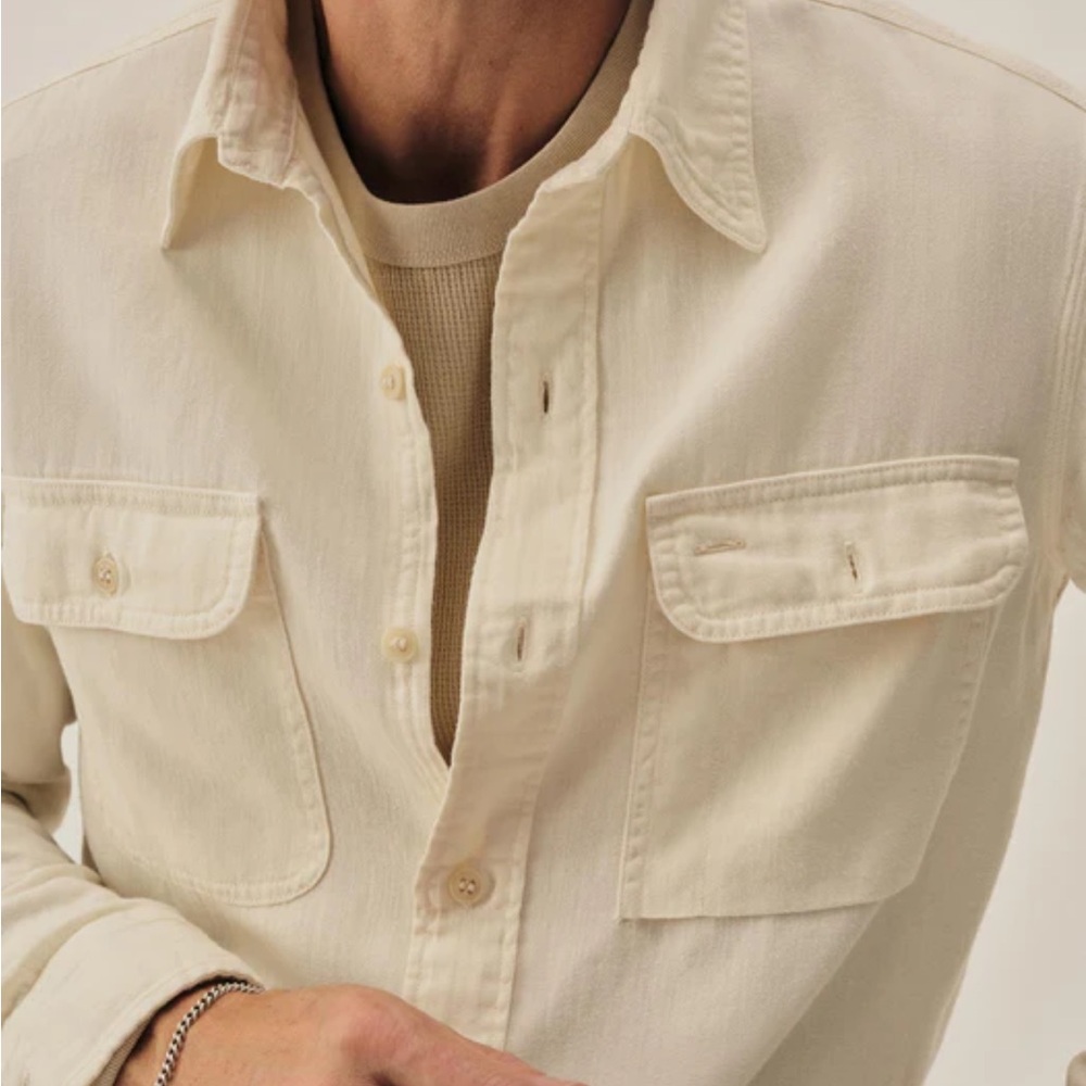 NWT HEMP HBT SOFT PACK STATION SHIRT